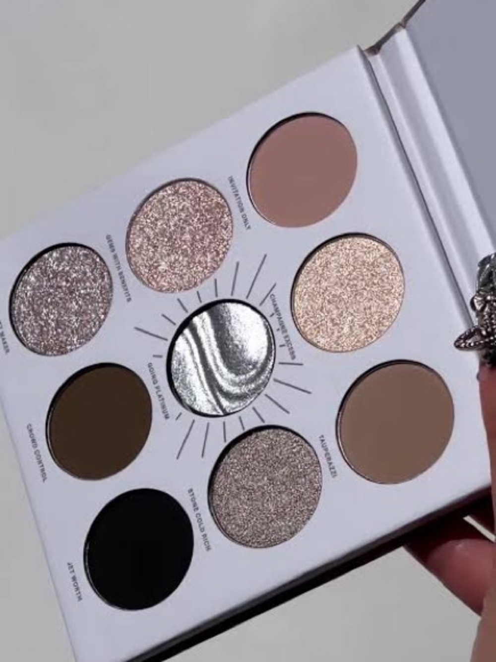 NIB Morphe Exclusive Morphe Going Platinum Eyeshadow